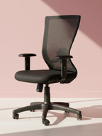 Parak Kavello Wide Seat Medium Back Chair