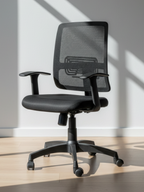 Parak Nerox Cushioned Medium Back Chair